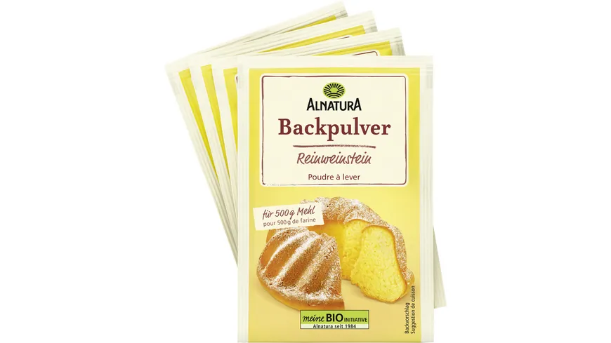 Alnatura Bio Reinweinstein-Backpulver