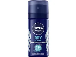 NIVEA MEN Deo Spray Dry Active Mini Anti Transpirant 35ml