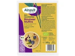 Alnavit Bio Blaubeer Muffins 140G