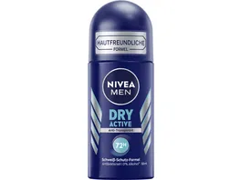 NIVEA MEN Deo Roll on Dry Active Anti Transpirant