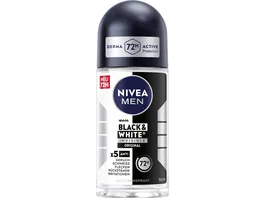 NIVEA MEN Deo Roll On Black White Invisible Original Anti Transpirant