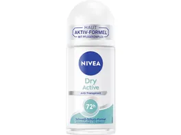 NIVEA Deo Roll On Dry Active Anti Transpirant