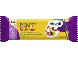Alnavit Bio Apfel Zimt Fruchtriegel 40G