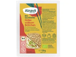 Alnavit Bio Hafervollkorn Broetchen glutenfrei