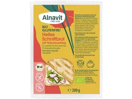 Alnavit Bio helles Schnittbrot glutenfrei