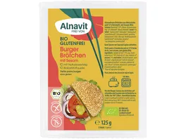 Alnavit Bio Burgerbroetchen glutenfrei