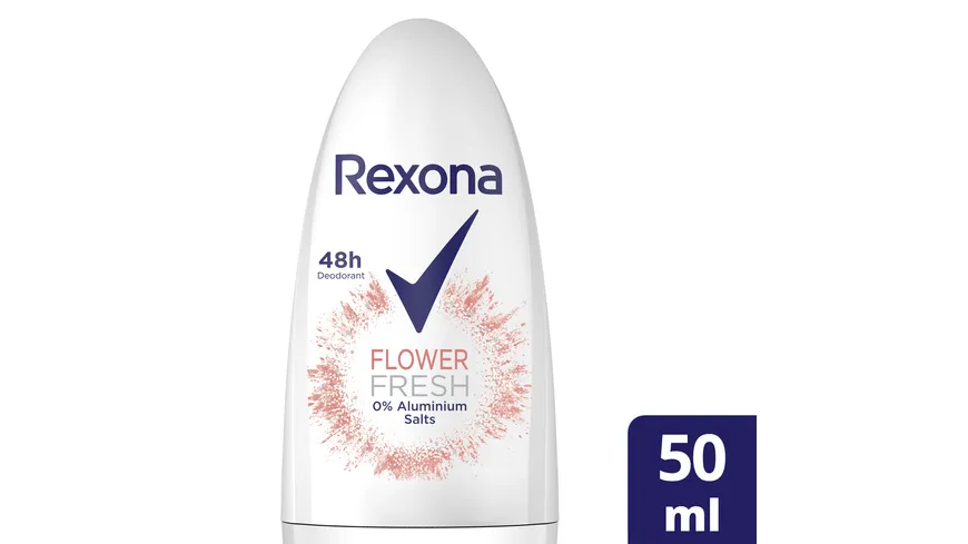 Rexona Deo Roll-On Flower Fresh 0% Aluminiumsalze 50 ml