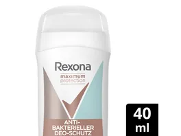 Rexona Maximum Protection Deostick Anti Transpirant Antibakterieller Deoschutz 40 ml