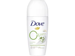 Dove Deodorant Roll on Gurkenduft ohne Alkohol Aluminiumsalze 50 ml