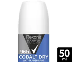 Rexona Men Maximum Protection Deo Roll On Anti Transpirant Cobalt Dry