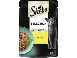 Sheba Selection in Sauce mit Huhn