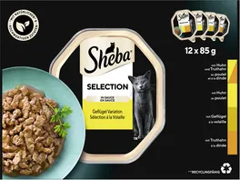 SHEBA Schale Selection in Sauce Gefluegel Variation