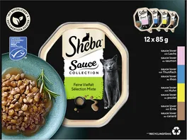 SHEBA Sauce Lover Feine Vielfalt Schale 12x85g