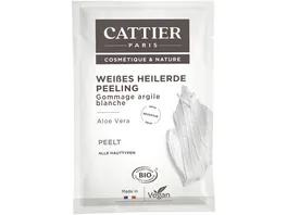 CATTIER Weisse Heilerde Peeling Sachet 12
