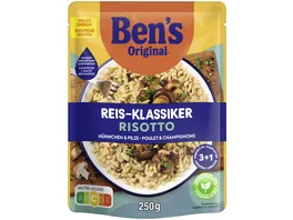 BEN S ORIGINAL Risotto mit Huehnchen und Pilze 250g