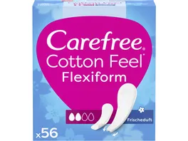 Carefree Slipeinlagen Cotton Feel Flexiform