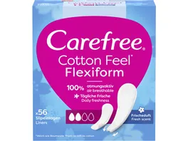 Carefree Slipeinlagen Cotton Feel Flexiform