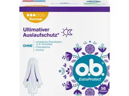 O B Tampons ExtraProtect Normal
