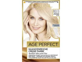 L Oreal Paris Age Perfect Creme Farbe 10 13 sehr helles strahlendes blond