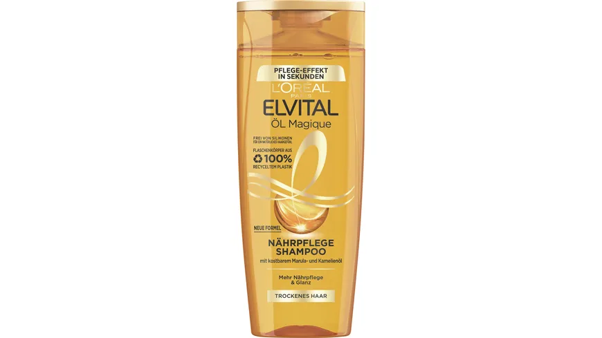 Elvital Shampoo Öl Magique Nährpflege 300ml für trockenes