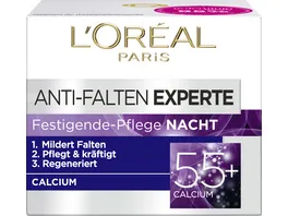 L Oreal Paris Dermo Anti Falten Expert 55 Nachtpflege