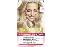 L Oreal Excellence Creme Farbe 9 Hellblond
