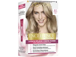 L Oreal Paris Excellence Creme Farbe 8 1 kuehles blond