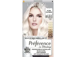 L Oreal Paris Preference Le Blonding 9L Ultra Platinum