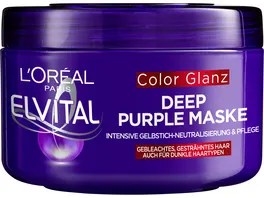 Elvital Color Glanz Deep Purple Maske