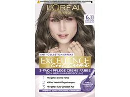 L Oreal Paris Excellence Cool Creme Farbe 6 11 ultra kuehles dunkelblond