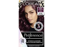 L Oreal Preference Haarfarbe Vivid Colors 4 261 Dark Purple