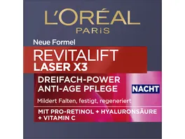 L Oreal Revitalift Laser X3 Cica Nachtcreme