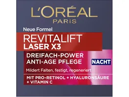 L Oreal Revitalift Laser X3 Cica Nachtcreme