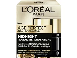 L Oreal Paris Age Perfect Zell Renaissance Midnight Nachtcreme Gesicht