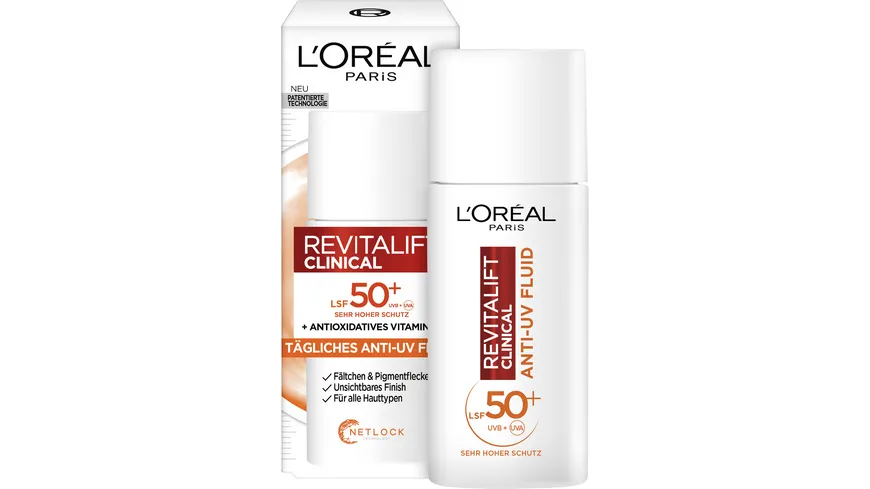 L'Oréal Paris RevitaLift Vitamin C UV-Fluid LSF50+