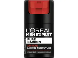 L Oreal Men Expert Pure Carbon Anti Akne Feuchtigkeitscreme Gesicht
