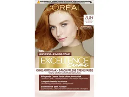 L Oreal Paris Excellence Creme Haarfarbe 7UR universal Kupfer