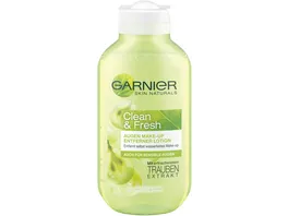 Garnier Skin Naturals Clean Fresh Augen Make Up Entferner Lotion