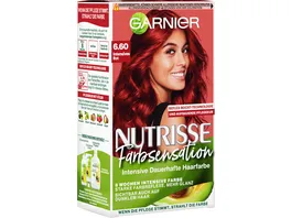 Garnier Nutrisse Coloration Farbsensation 6 60 vibrierendes rot