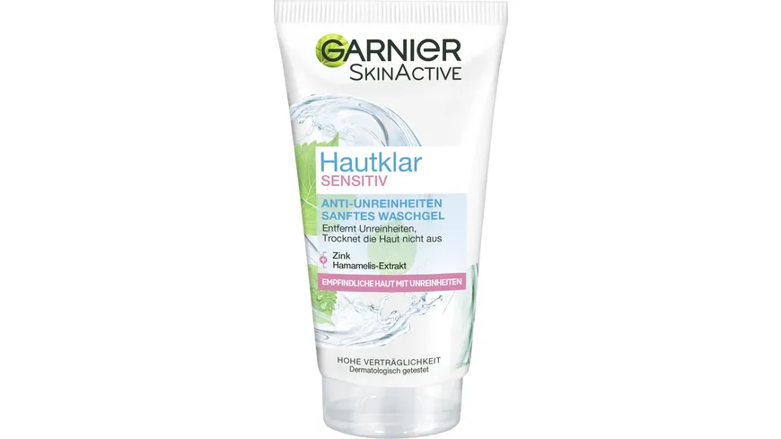 Garnier Skin Active Hautklar Sensitiv Waschgel