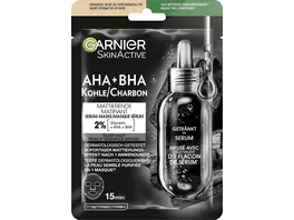 Garnier Hydra Bomb Tuchmaske schwarze Alge