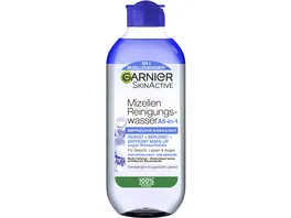 Garnier Skin Active Mizellen Reinigungswasser All in 1 fuer empfindliche Haut