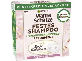 Garnier Wahre Schaetze Festes Shampoo Sanfte Hafermilch