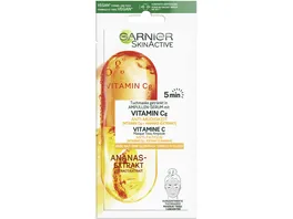 Garnier Skin Active Ampullen Tuchmaske Ananas