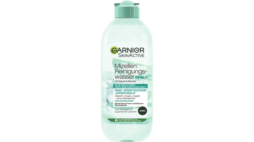 Garnier Skin Active Mizellen Reinigungswasser | MÜLLER Vera Hyaluron & Schweiz All-in-1 Aloe bestellen online mit