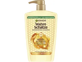 Garnier Wahre Schaetze Reparierendes Shampoo Honig Schaetze Nachfuellbar