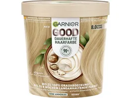 Garnier Good Dauerhafte Haarfarbe 8 0 Honig Blond
