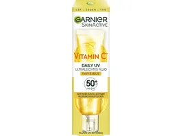 Garnier SkinActive Vitamin C Taegliches Sonnenfluid Invisible LSF 50