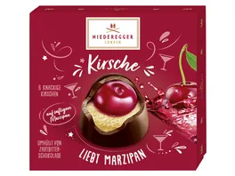 Niederegger Marzipan Pralines Kirsche liebt Marzipan