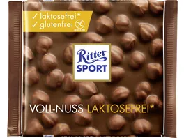 Ritter Sport Schokolade Voll Nuss Laktosefrei